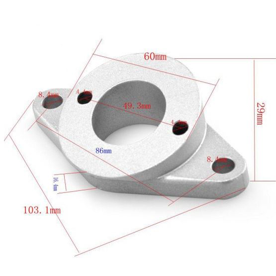 картинка Адаптер под Blow-Off BLITZ для Nissan Skyline R32 R33 R34 RB20DET RB25DET серебро магазин  StreetTuning 