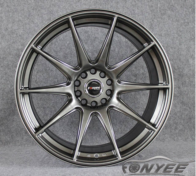 картинка Новые диски XXR 527 R17 5x100/114,3 ET25 J9,75, темно-серебряные глянцевые магазин  StreetTuning 