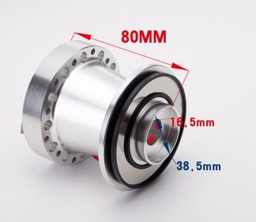 картинка Адаптер алюминиевый для руля Nissan Skyline S13 S14 S15 R33 R34 магазин  StreetTuning 