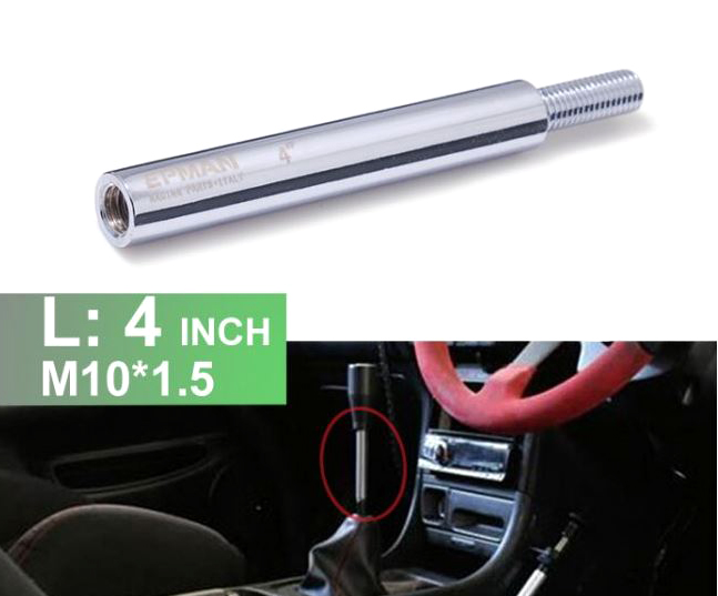 картинка Шифт ручка удлинитель 10 см резьба M10X1.5 магазин  StreetTuning 