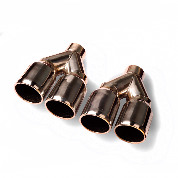 картинка Насадка на глушитель Remus  Style, двойной D-63*89 мм L-300 мм магазин  StreetTuning 