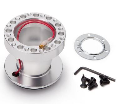 картинка Адаптер алюминиевый для руля Nissan Skyline S13 S14 S15 R33 R34 магазин  StreetTuning 