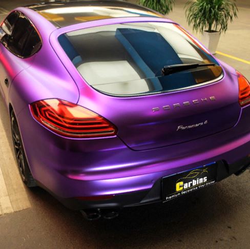 картинка Metal Flash матовый фиолетовый Carbins USA (1.52м х 18м) магазин  StreetTuning 