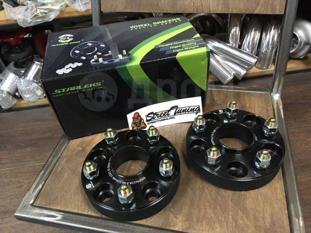 картинка Проставка Starleks 30 мм 5x127 14x1.5 цо 71,5 Black магазин  StreetTuning 