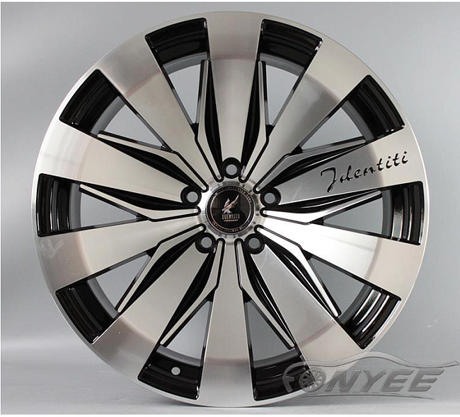 картинка Новые диски Sugarray identiti R19 5x112 ET35 J9 черный + серебро магазин  StreetTuning 