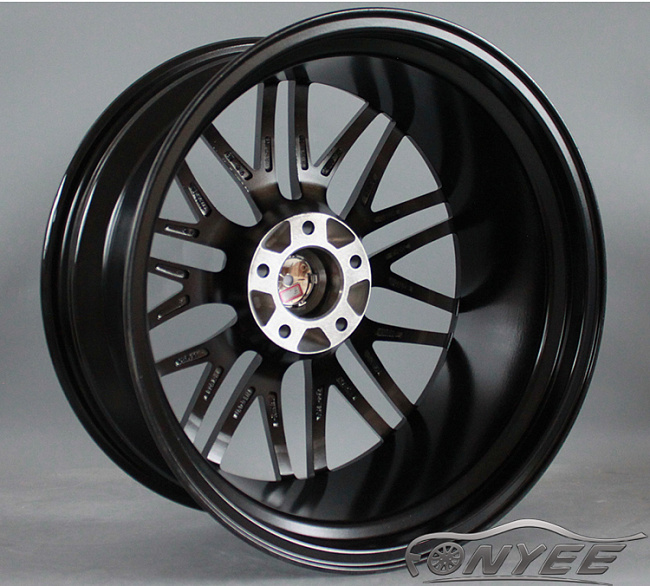 картинка Новые диски Fonyee sport R19 5X114,3 ET40 J9,5 серебро + черный глянец магазин  StreetTuning 
