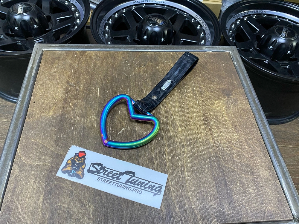 картинка Цурикава "Сердечко" JDM, цвет неохром от магазина  StreetTuning