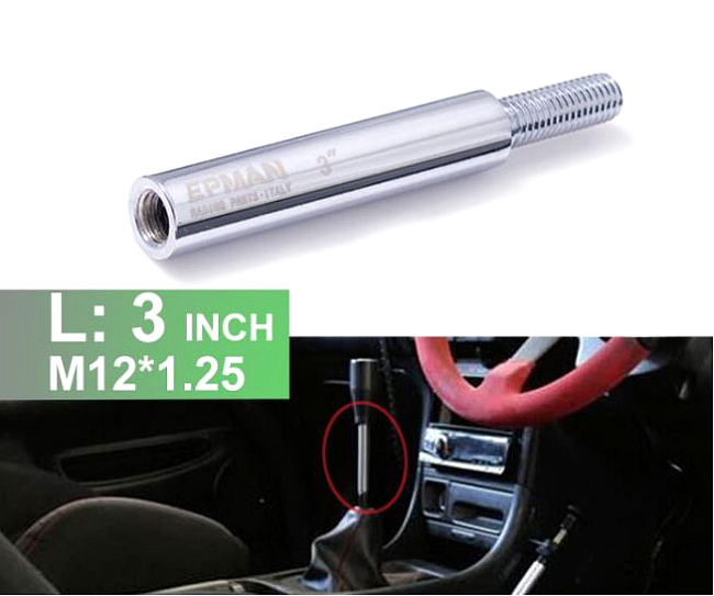 картинка Шифт ручка удлинитель 7,6 см резьба M12X1.25 магазин  StreetTuning 
