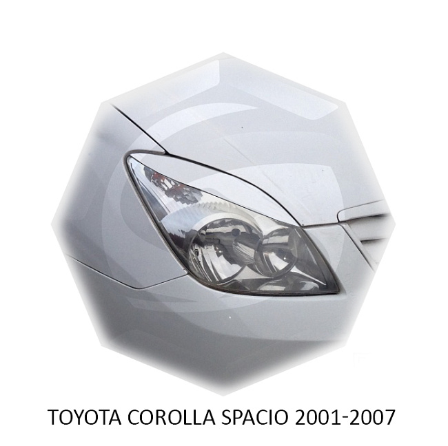 картинка Реснички на фары для  TOYOTA COROLLA SPACIO 2001-2007г магазин  StreetTuning 