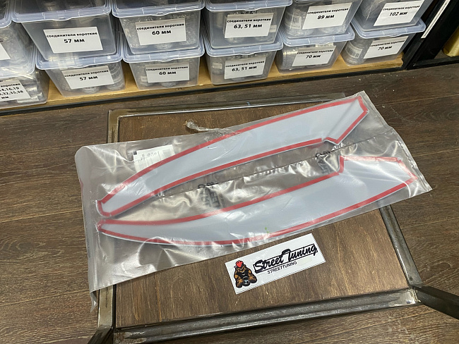 картинка Реснички на фары для  MAZDA CX-9 2012г- магазин  StreetTuning 