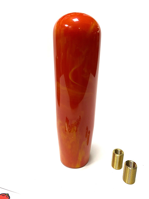 картинка Ручка КПП, цилиндр JDM 15 см, оранжевая магазин  StreetTuning 