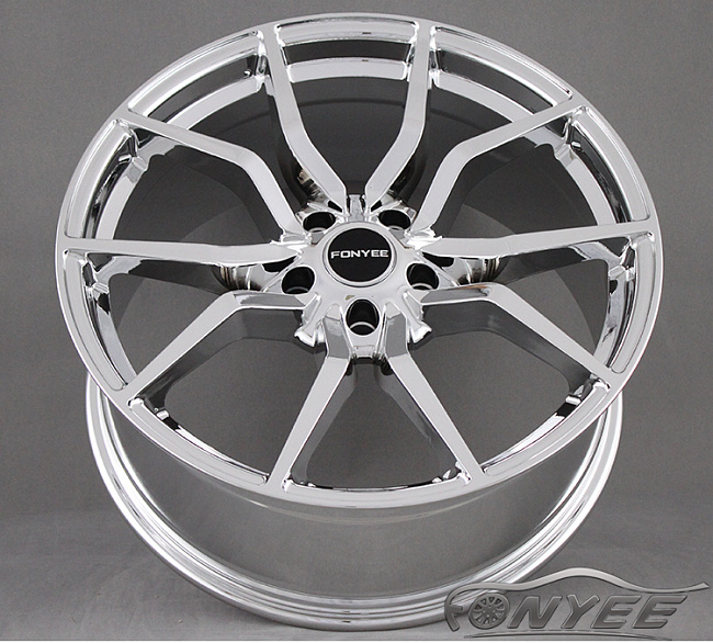 картинка Новые диски Fonyee Model 7 R19 5X114,3 ET40 J9,5 хром магазин  StreetTuning 