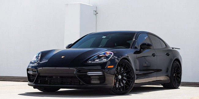 картинка Новые диски HRE P200 Replika R19 5X112 ET40 J9,5, черные матовые магазин  StreetTuning 