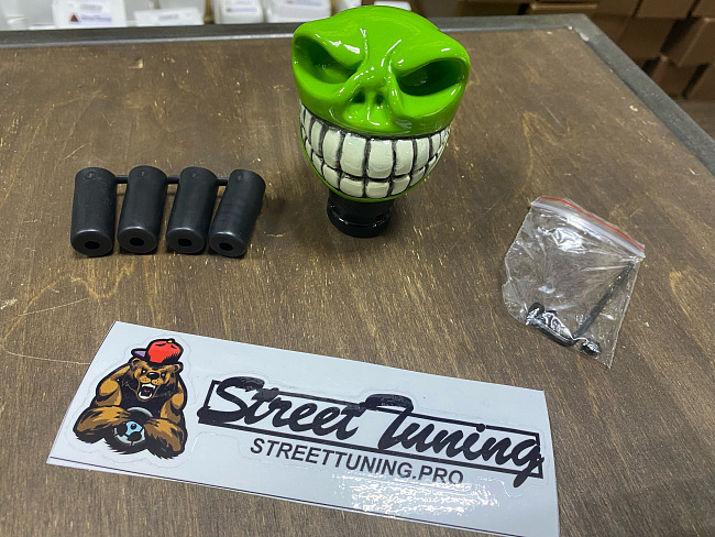 картинка Ручка КПП Ghost (призрак), цвет зеленый. магазин  StreetTuning 