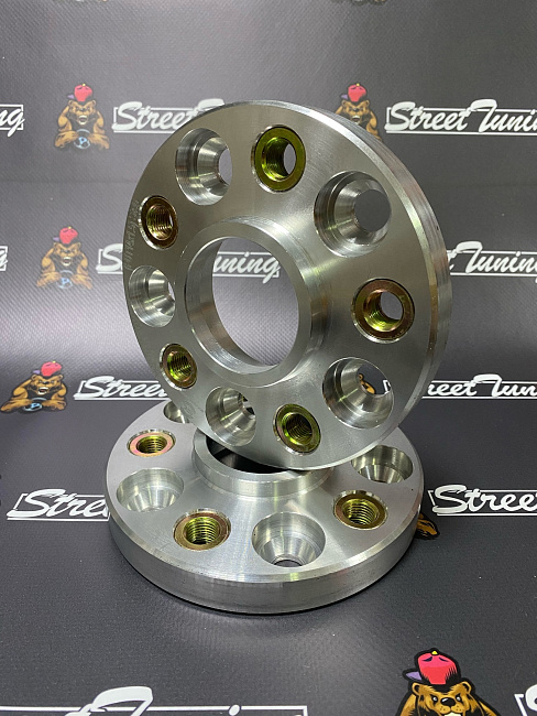 картинка Проставка Starleks 20 мм 5x112, FUT14x1.5 цо 66,6 РФ магазин  StreetTuning 