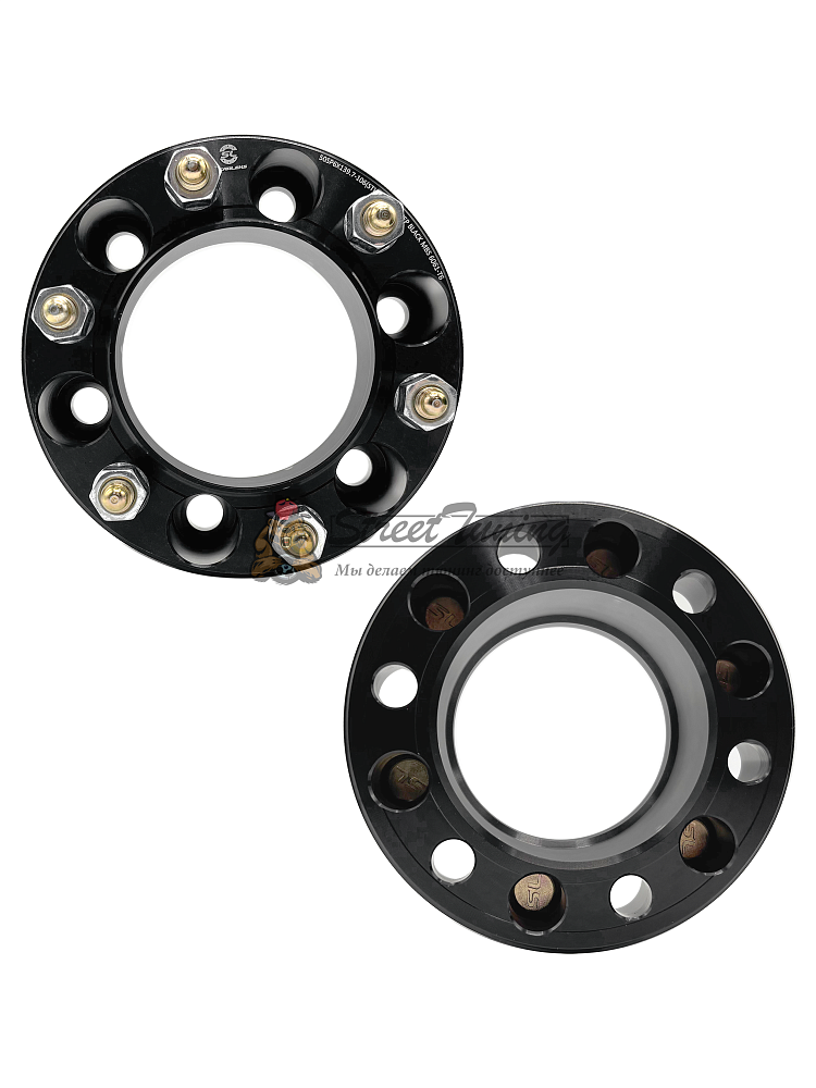 картинка Проставка Starleks 50 мм 6x139.7, 12x1.5 цо 106 Black от магазина  StreetTuning