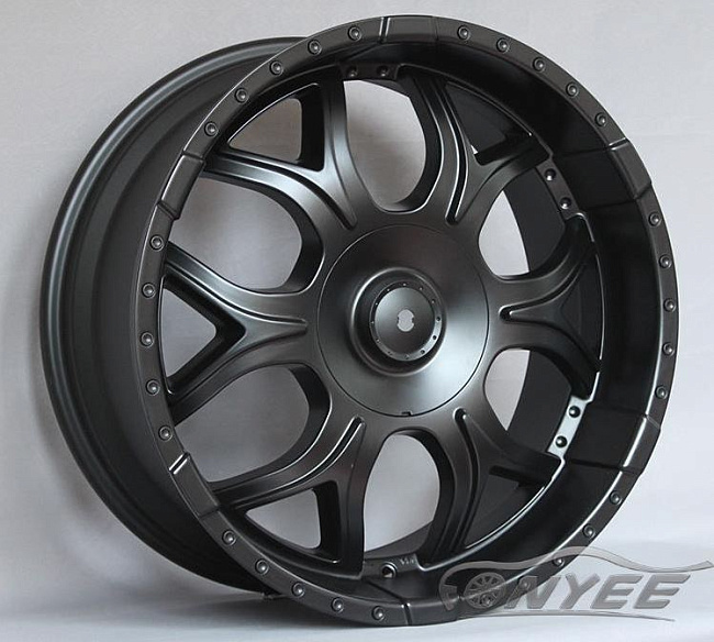 картинка Новые диски Fonyee R20 6X139,7 ET35 J9 черный мат магазин  StreetTuning 