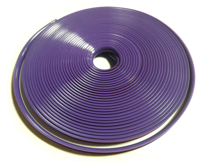 картинка Защита литых дисков (ободок), фиолетовая магазин  StreetTuning 