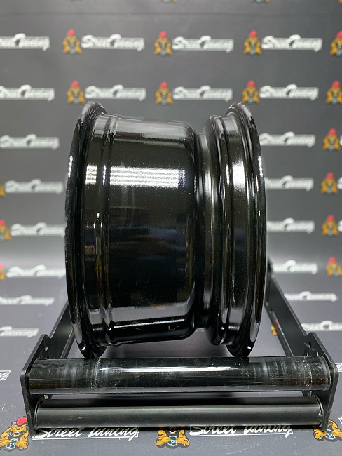 картинка Новые диски Enkei Wheels 471 R13 J7 ET7 4x98 Black + Silver магазин  StreetTuning 