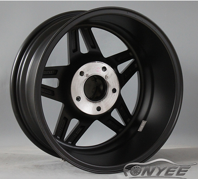 картинка Новые диски MVF-968 R17 5X127 ET10 J7,5 черный мат + серебро магазин  StreetTuning 