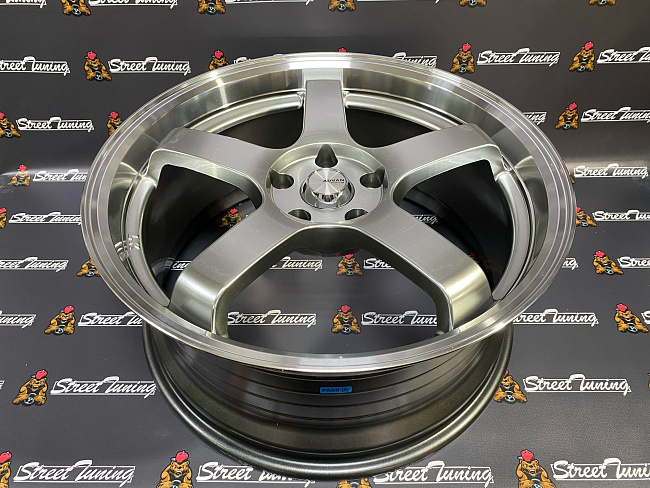 картинка Новые диски Advan GT Flow Forming R19 J8.5 ET35 5x114.3 Hyper Black магазин  StreetTuning 