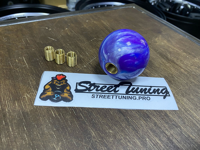 картинка Ручка переключения передач микс розовый+ фиолетовый перламутр JDM магазин  StreetTuning 