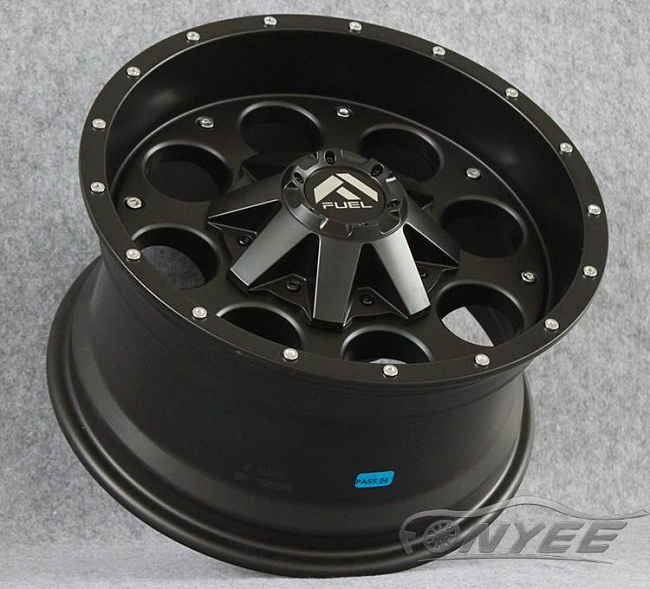 картинка Новые диски TUFF AT R15 5X139,7 ET-44 J10 черые магазин  StreetTuning 