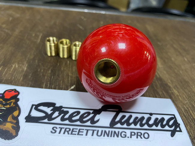 картинка Ручка переключения передач цвет красный перламутр JDM магазин  StreetTuning 