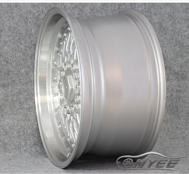 картинка Новые диски BBS RS R14 4X100/114,3 ET30 J6,5 серебро + полированная полка магазин  StreetTuning 