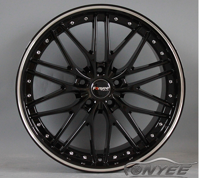 картинка Новые диски Fonyee sport R19 5X114,3 ET40 J9,5 серебро + черный глянец магазин  StreetTuning 