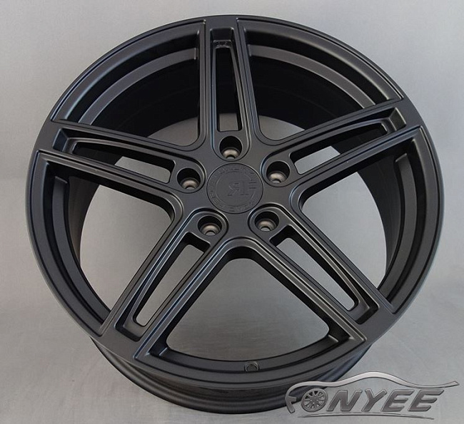 картинка Новые диски Road Force RF5 MB R20 5x130 ET45 J8,5 черный мат магазин  StreetTuning 