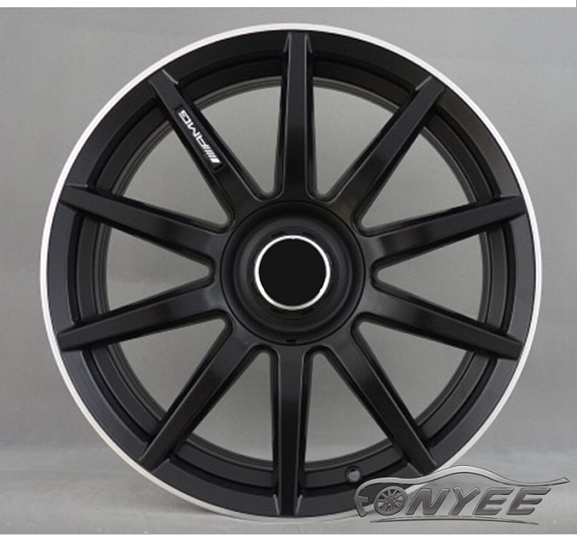 картинка Новые диски Mercedes AMG 10 Spoke R18 5x112 ET35 J9 черные матовые магазин  StreetTuning 