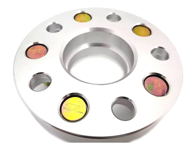 картинка Проставка Starleks 25 мм 5x114.3 12x1.25 цо 66.1 - Silver магазин  StreetTuning 