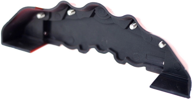 картинка Накладки на суппорта Brembo Style передние, цвет красный магазин  StreetTuning 