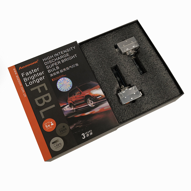 картинка Лампы Ксеноновые Aozoom D1S 12V 35W 5600K магазин  StreetTuning 