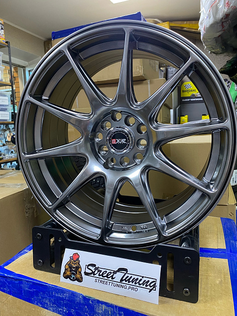 картинка Новые диски XXR 527 R17 J9.75 ET25 5X100/5X114.3 Hyper Black магазин  StreetTuning 