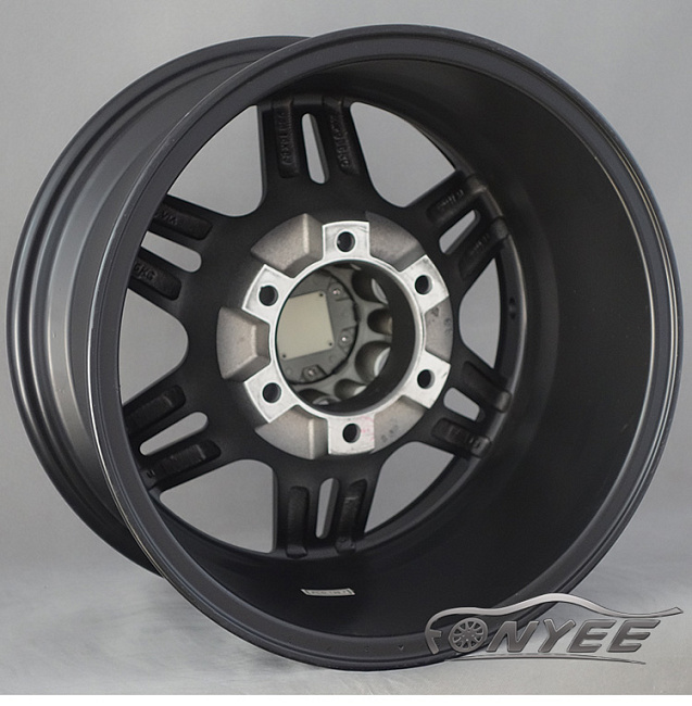 картинка Новые диски MVF-958 R16 6X139,7 ET-15 J8 черный мат + красный магазин  StreetTuning 