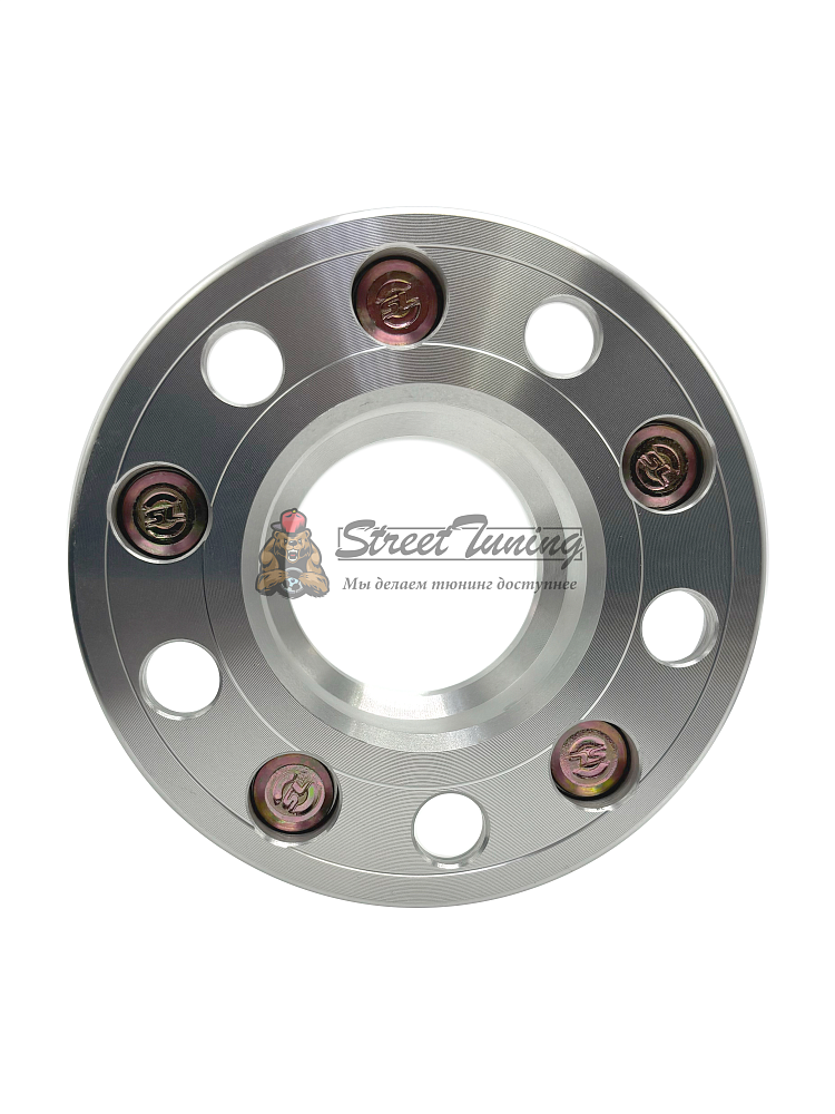 картинка Проставка Starleks 30 мм 5x114,3 12x1.5 цо 71,5 Silver от магазина  StreetTuning