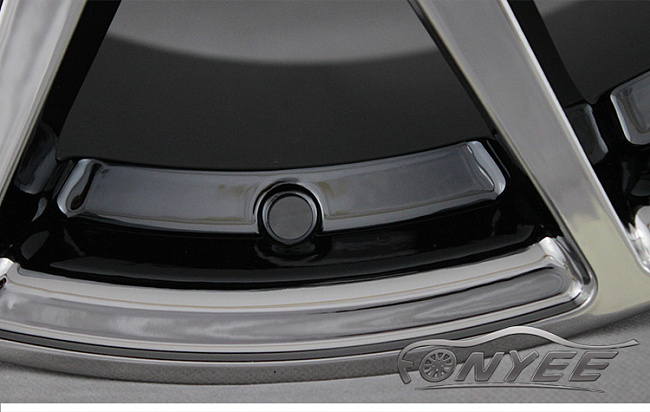 картинка Новые диски Fonyee Model 7 R19 5X108 ET40 J9,5 черный хром магазин  StreetTuning 