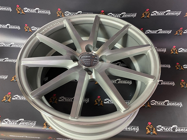 картинка Новые диски Vossen VFS1 R17 J7.5 ET30 4x100 Silver магазин  StreetTuning 