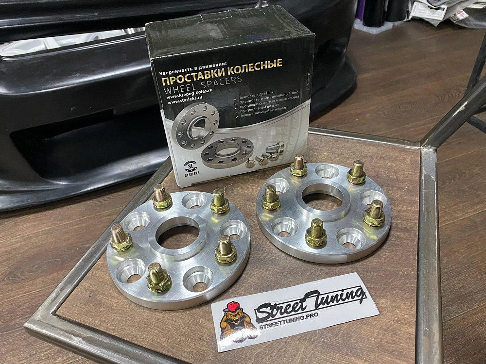 картинка Проставка Starleks 15 мм 5x114,3 12x1.5 цо 60,1 - РФ от магазина  StreetTuning