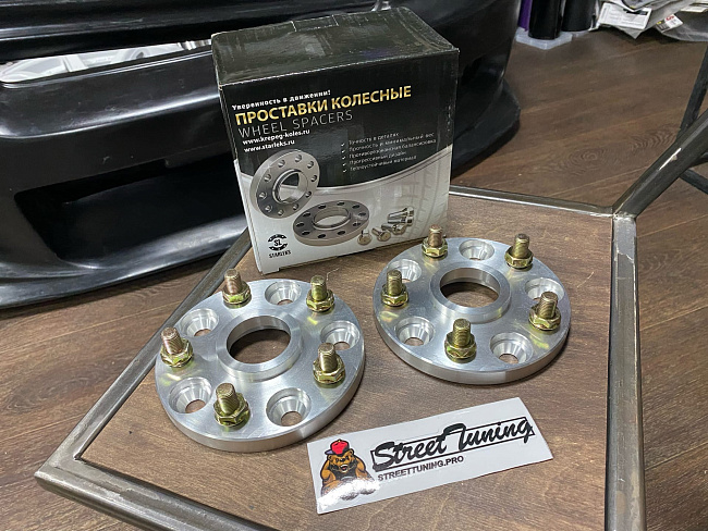 картинка Проставка Starleks 15 мм 5x114,3 12x1.5 цо 64,1 - РФ магазин  StreetTuning 