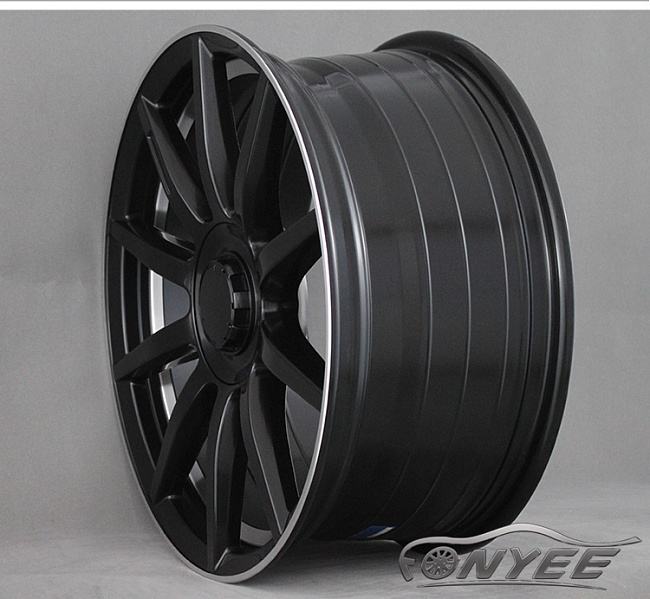 картинка Новые диски Mercedes AMG 10 Spoke R19 5x112 ET43 J9 черные магазин  StreetTuning 