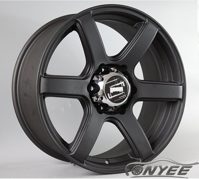 картинка Новые диски Room R18 6х139,7 ET20 J8 черный мат магазин  StreetTuning 