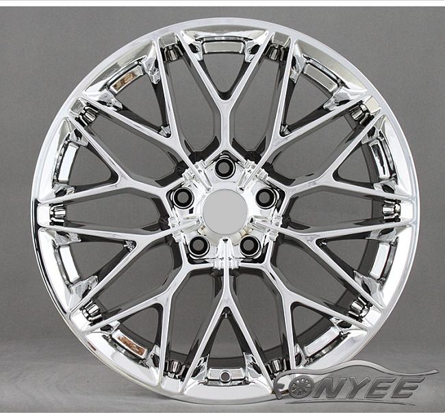 картинка Новые диски HRE P200 Replika R18 5X114,3 ET35 J8, хром магазин  StreetTuning 