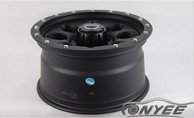 картинка Новые диски R wheels model2 R17 6х139,7 ET20 J9 черный мат магазин  StreetTuning 