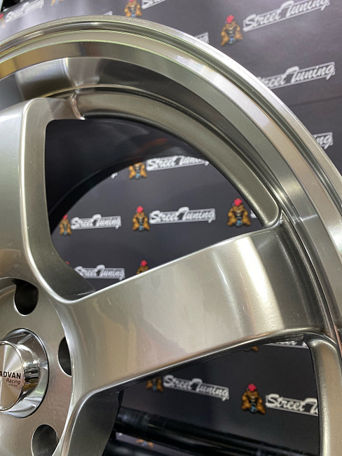 картинка Новые диски Advan GT Flow Forming R19 J8.5 ET35 5x114.3 Hyper Black магазин  StreetTuning 