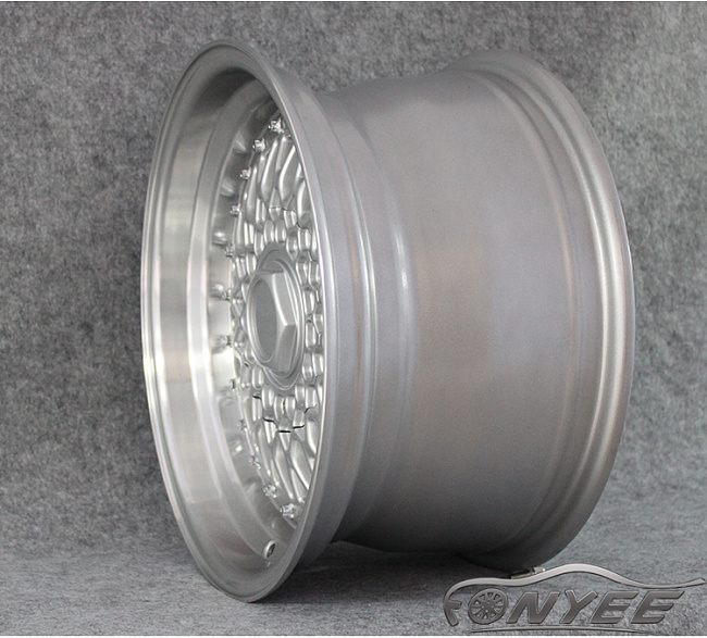 картинка Новые диски BBS RS R15 4X100/5X100 ET15 J7 серебро + полированная полка магазин  StreetTuning 