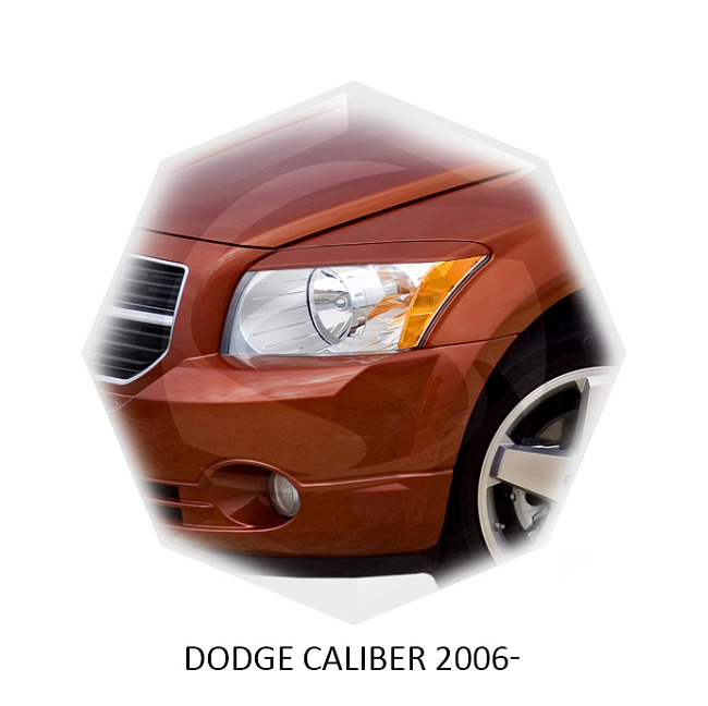 картинка Реснички на фары для  DODGE CALIBER 2006-2011г магазин  StreetTuning 