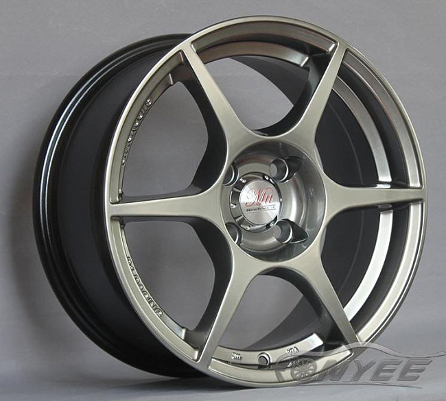 картинка Новые диски Buddy club p1 R15 4х100 ET35 J7 серебро магазин  StreetTuning 